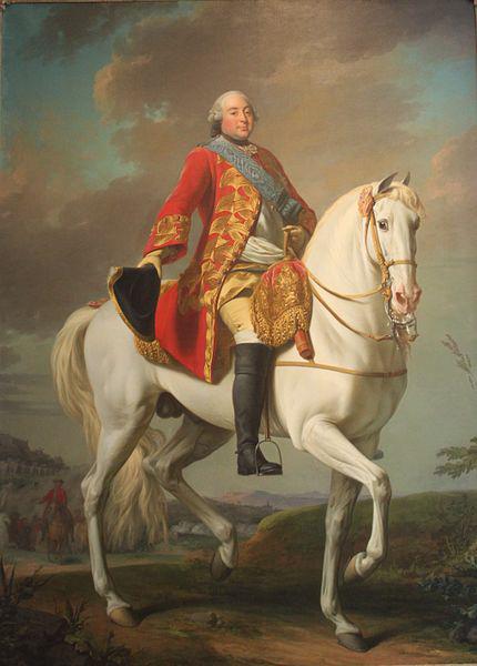 Alexandre Roslin Louis-Philippe, Duc D'Orleans, Saluting His Army on the Battlefield oil painting image